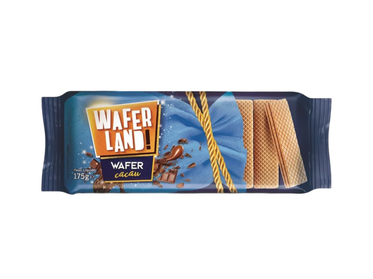WAFERLAND BOLACHA WAFER CACAU 175G