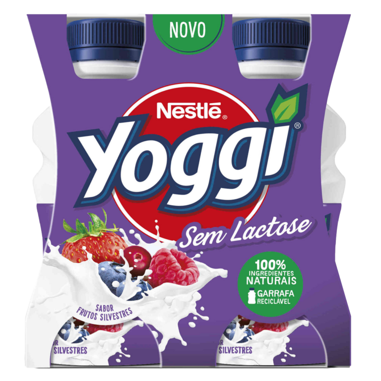 LONGA VIDA YOGGI IOGURTE LIQ S/LAC FRUT SILV 4X160G