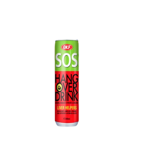 OKF SOS HANGOVER ANTI RESACA LATA 250ML