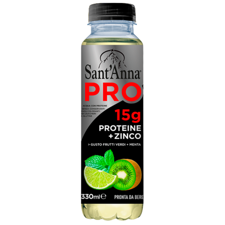 SANT'ANNA EAU PROTÉINÉE KIWI CITRON 33CL