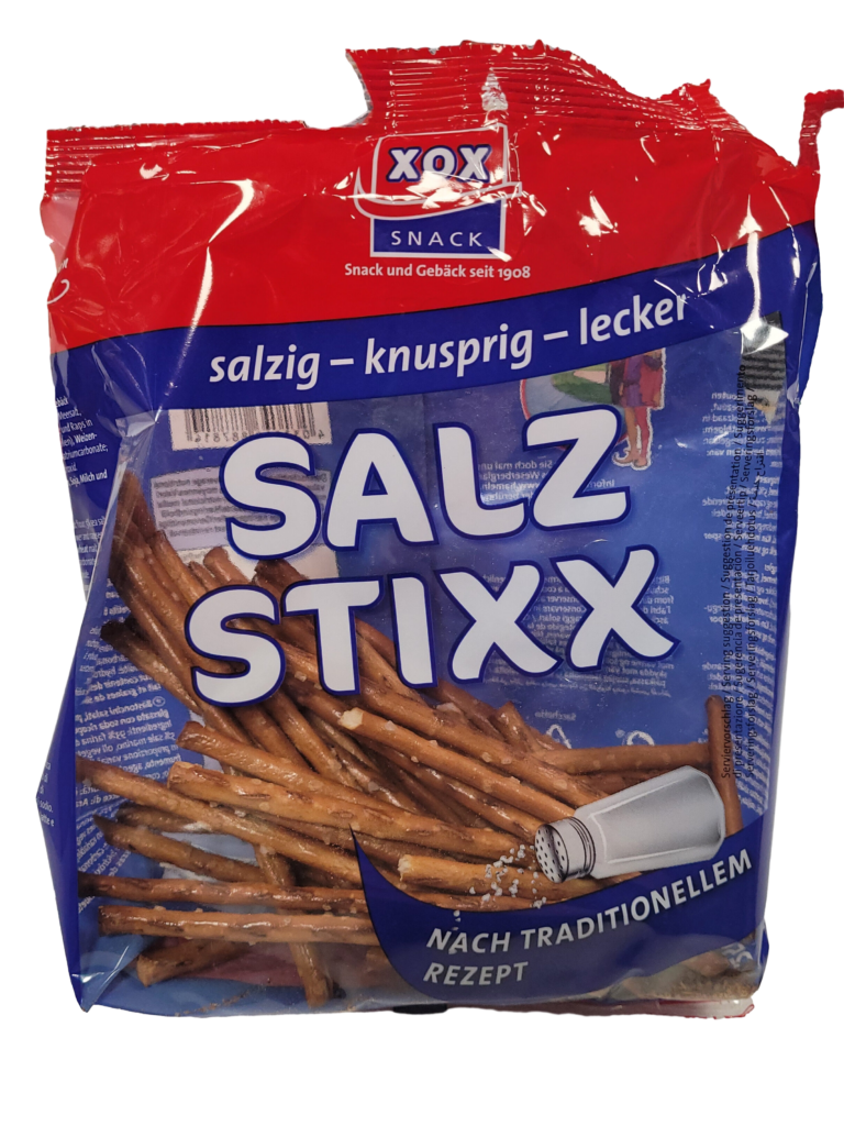 XOX SNACK PALITOS SALADOS 250G