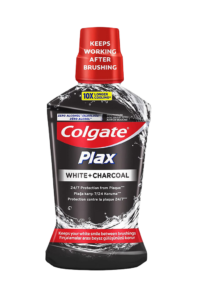 COLGATE PLAX ENXAGUANTE WHITE CARBON 500ML