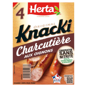 HERTA CHARCUTIÈRE AUX OIGNONS 4U 280G