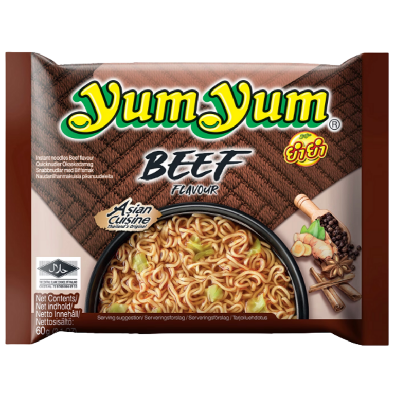 YUMYUM NOUILLES BOEUF 60G