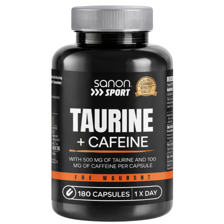 SANON SPORT TAURINA + CAFEINA 180 CAPS 1
