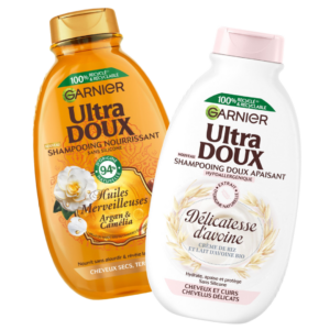 GARNIER ULTRA DOUX SHAMPOOING 300ML
