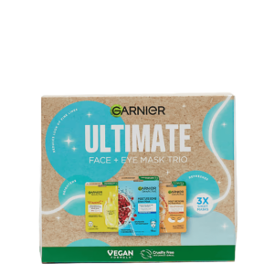 GARNIER SET MASCARILLAS  FACIAL + OJOS