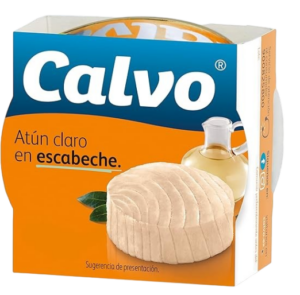 CALVO ATÚN CLARO EN ESCABECHE 80G
