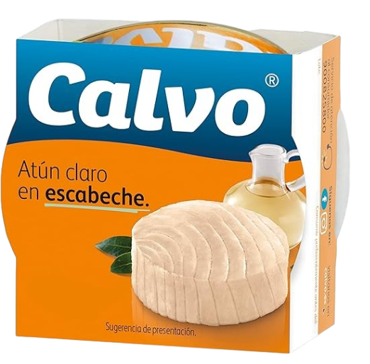 CALVO ATÚN CLARO EN ESCABECHE 80G