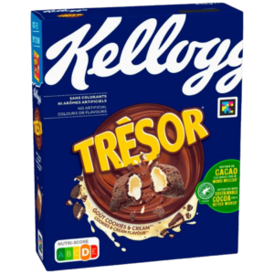KELLOGG'S TRESOR COOKIES AND CREAM 375G