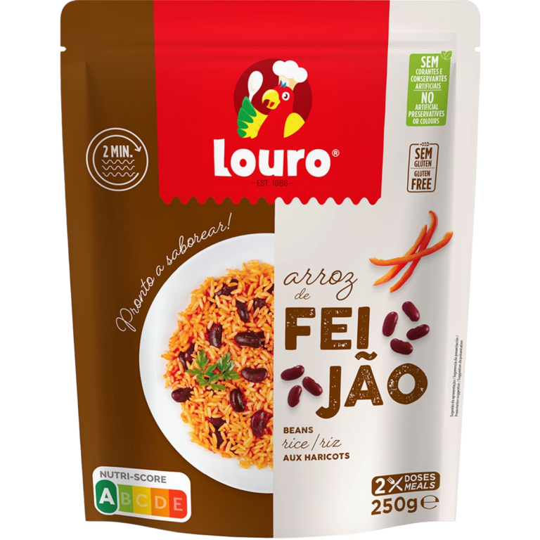 LOURO ARROZ COM FEIJÃO PRONTO A COMER 250G