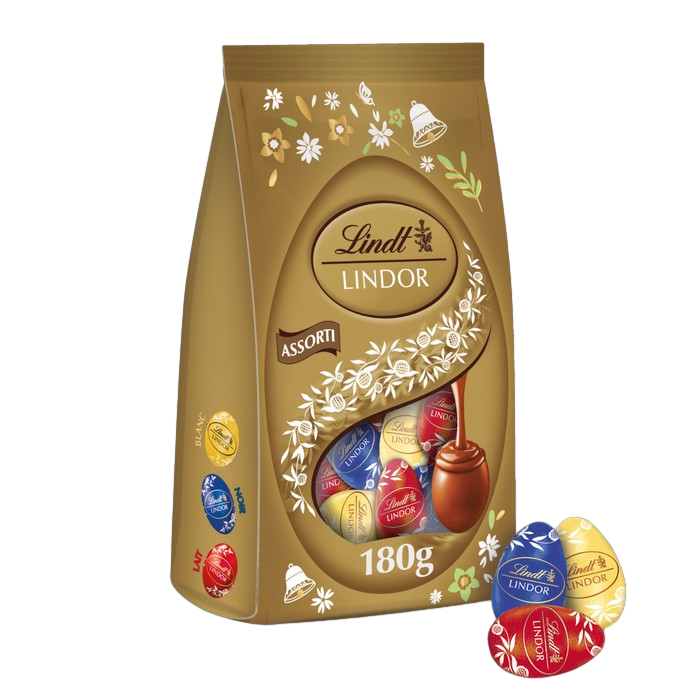LINDT MINI ŒUFS DE PÂQUES 180G