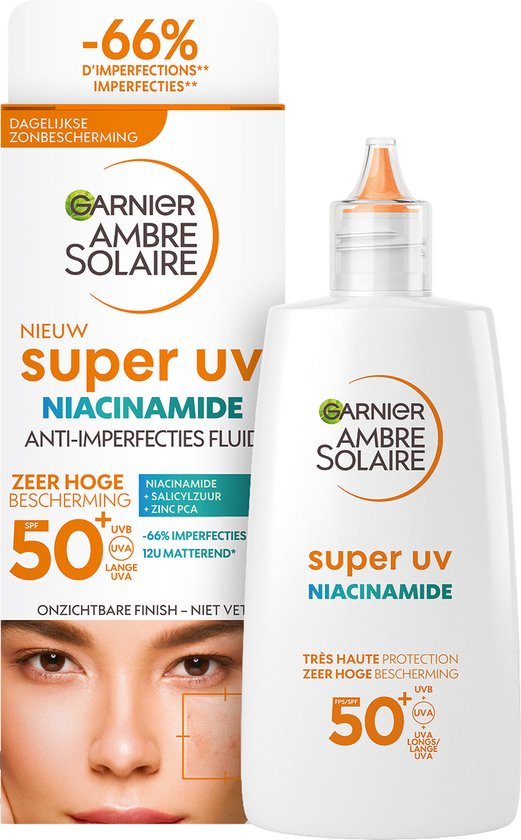 AMBRE SOLAIRE UV NIACINAMIDA SPF 50+ 40ML