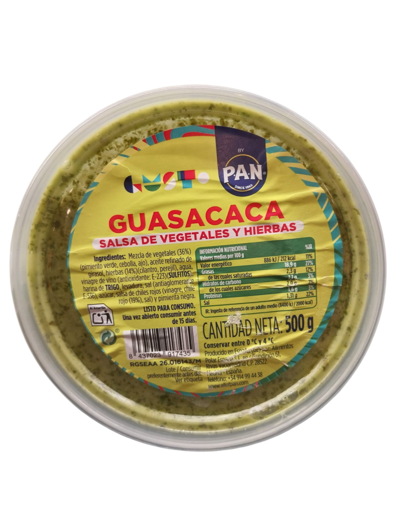 P.A.N. GUASACACA 500G