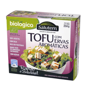 SALUTEM TOFU COM ERVAS BIO 250G