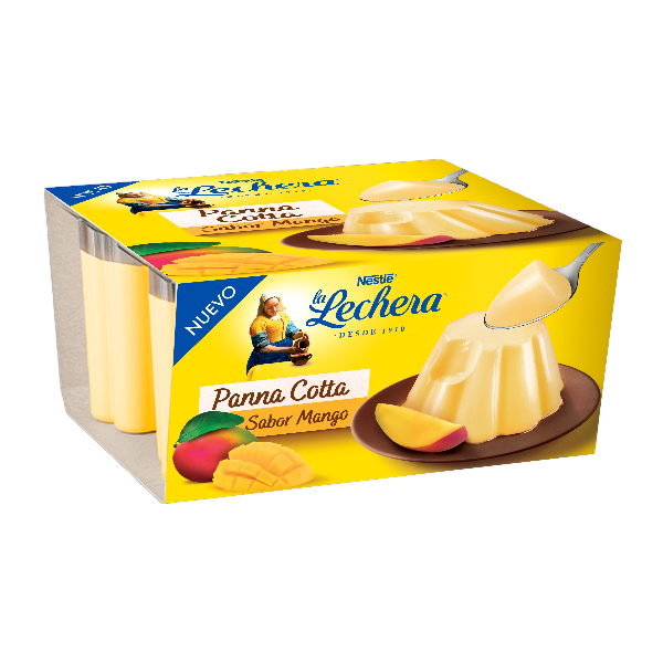 LA LECHERA PANNACOTTA MANGO 4X100G