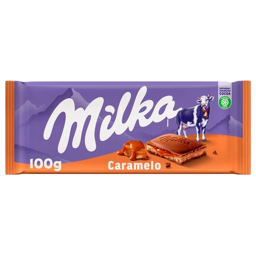 MILKA CHOCOLAT CARAMEL 100G