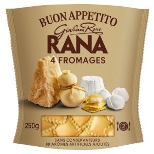 RANA RAVIOLI 4 FROMAGES 250G