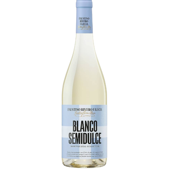 FAUSTINO RIVERO VINO BLANCO SEMIDULCE TIERRA CASTILLA 75CL