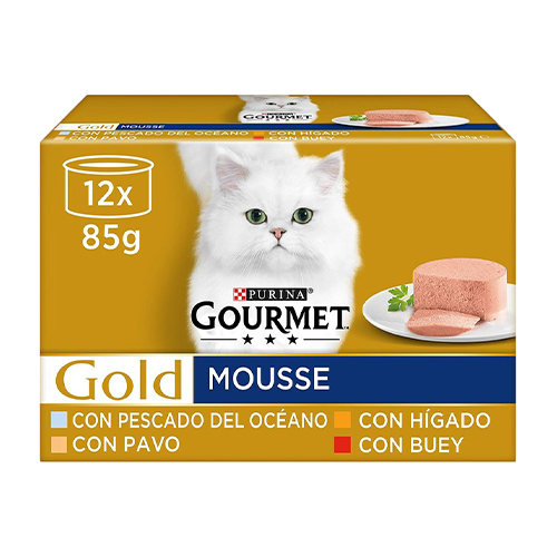 PURINA GOURMET GOLD POUR CHAT 12X85G