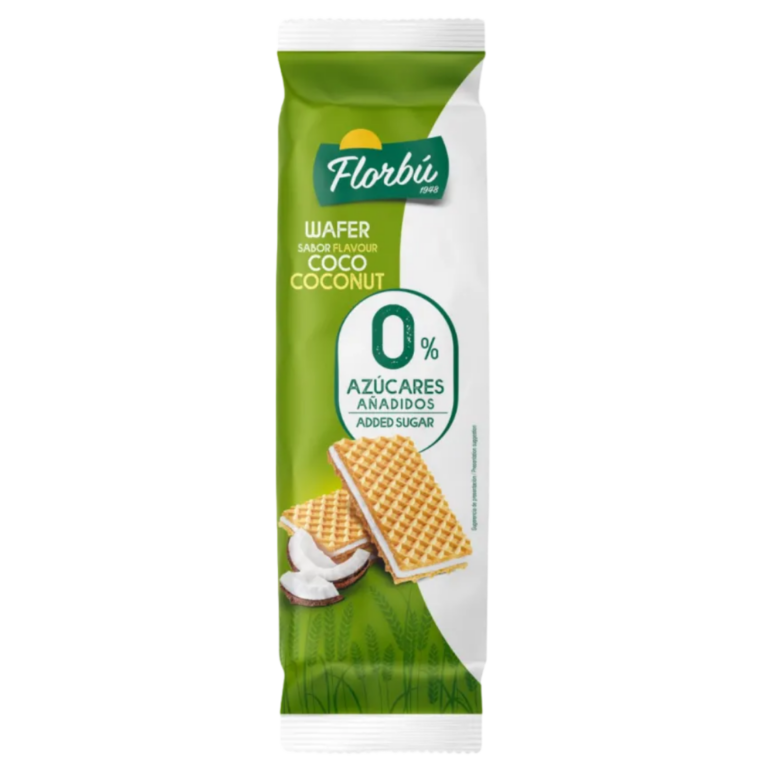 FLORBU GAUFRETTES COCO 150G
