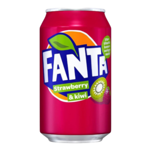 FANTA FRAISE ET KIWI CANETTE 33CL