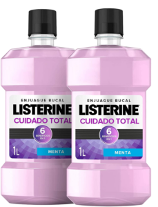 LISTERINE CUIDADO TOTAL 2X1L