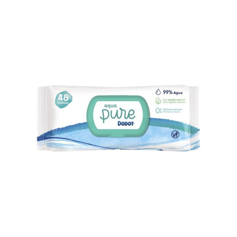 DODOT TOALHITAS AQUAPURE COM TAMPA 48UN