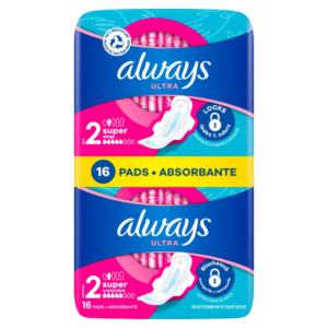 ALWAYS SERVIETTES ULTRA SUPER AILES 16U