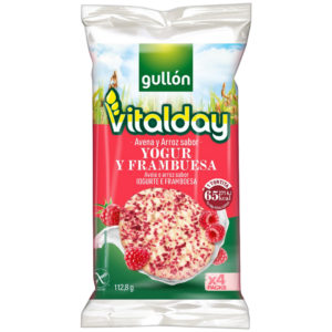 GULLON GALETTES RIZ AVOINE FRAMBOISE 112,8G