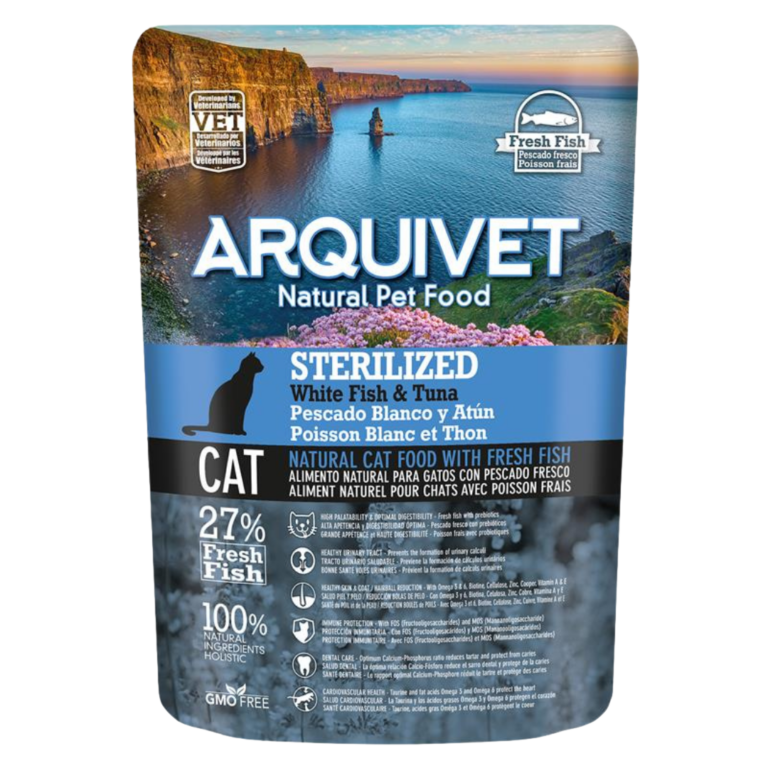 ARQUIVET CROQUETTE CHAT ADULTE STÉRILISÉ 350G