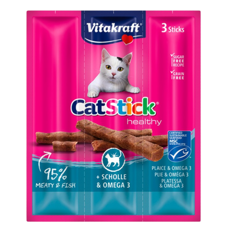 VITAKRAFT ADULTE SNACK STICK OMEGA 3 3X18G