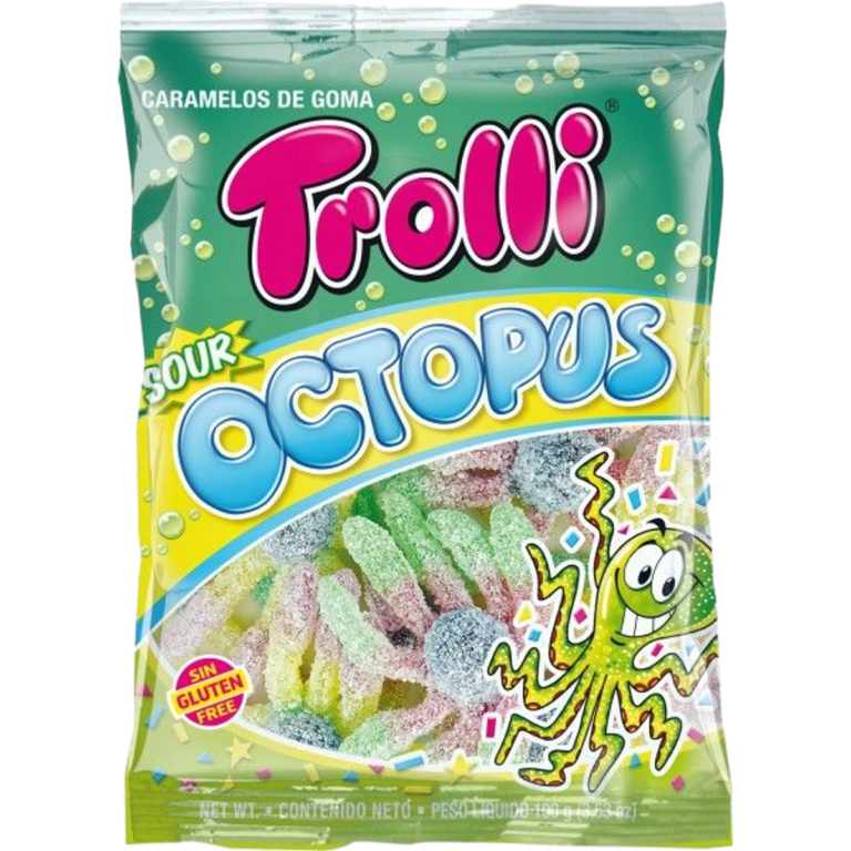 TROLLI OCTOPUS ACIDULÉS 100G
