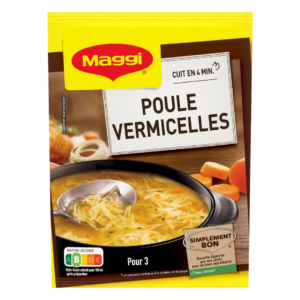 MAGGI SOUPE DÉSHYDRATÉ POULE VERMICELLES 65G
