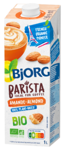 BJORG LAIT AMANDE BARISTA BIO 1L