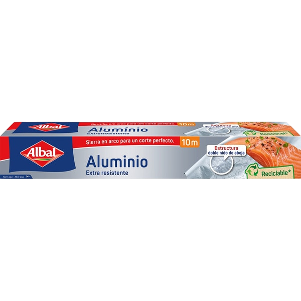 ALBAL PAPEL DE ALUMÍNIO 10M