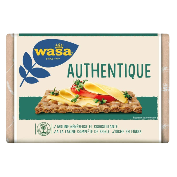 WASA PAIN CROUSTILLANT AUTHENTIQUE 275G