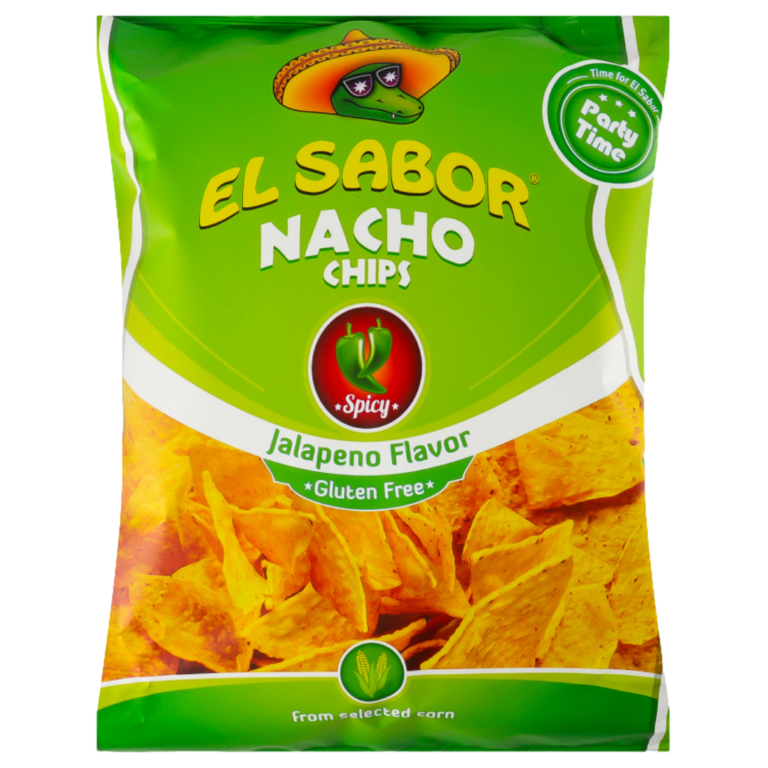 EL SABOR NACHOS JALAPEÑO 225G