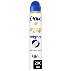 DOVE DEO SPRAY ADVANCED CARE ORIGINAL 200ML
