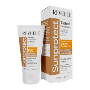 REVUELE PROTETOR FACIAL SPF50+ GOLDEN 50ML