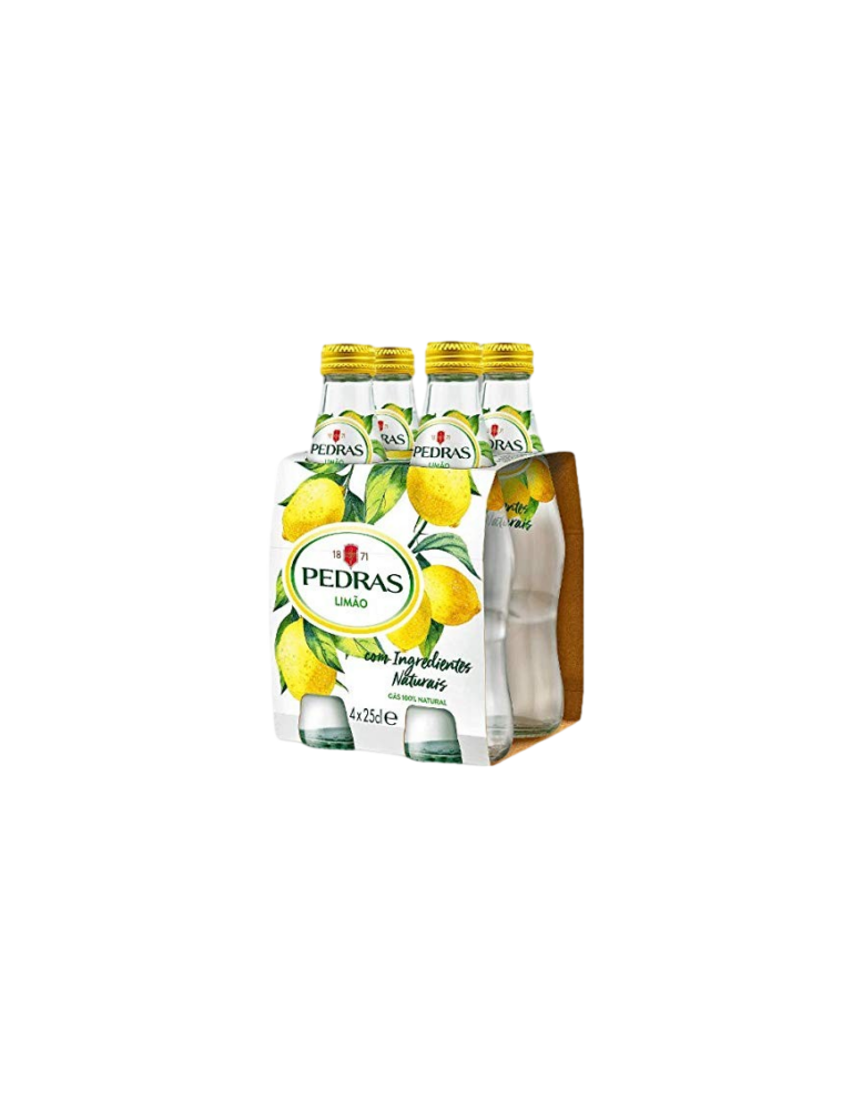 PEDRAS ÁGUA COM GÁS LIMÃO 4X25CL