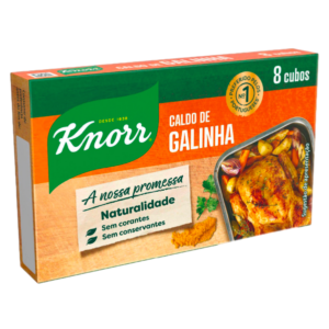 KNORR CALDO DE GALINHA CUBOS 8UN 80G