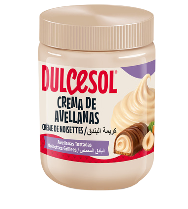 DULCESOL CREMA DE AVELLANAS 500G