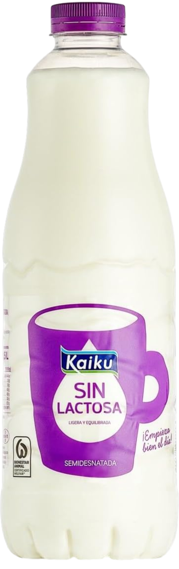 KAIKU LECHE SEMI S/LACTOSA 1,5L