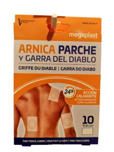 MEGAPLAST PARCHES ARNICA 9X14CM 10UN