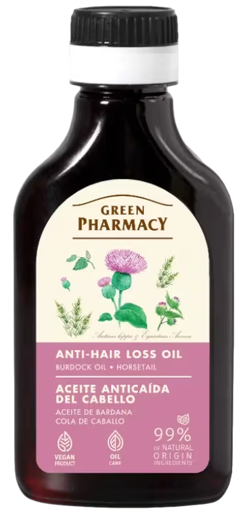 GREEN PHARMACY ÓLEO ANTI-QUEDA DE CABELO 100ML