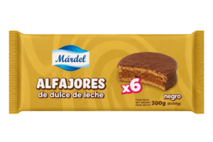 MARDEL ALFAJOR NEGRO 6X50G