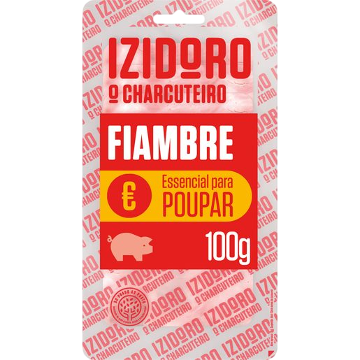 IZIDORO FIAMBRE FATIADO ESSENCIAL 100G