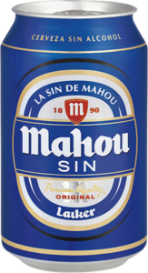 MAHOU CERVEZA SIN ALCOHOL LATA 33 CL