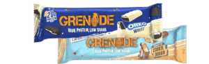 GRENADE BARRITA PROTEÍNA MASSA DE BISCOITO / AMENDOIM / OREO BRANCO 60G